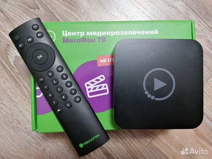Android tv приставка Мегафон M8S PRO+