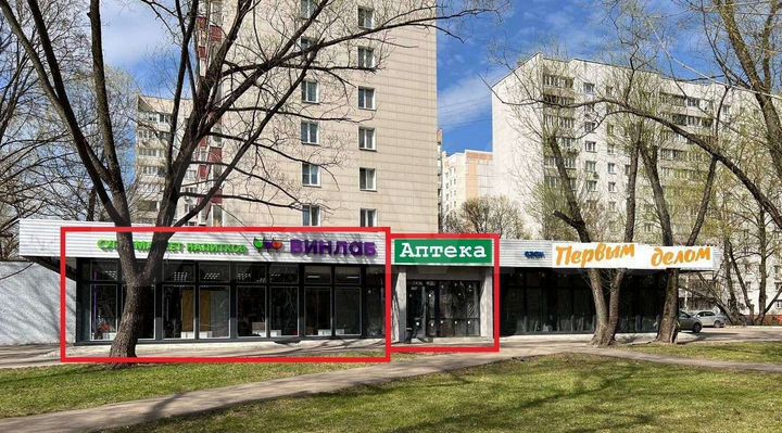 Торговая площадь, 399 м² первая линия Street retai