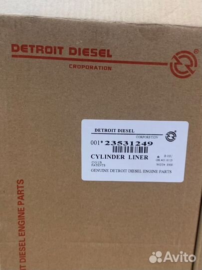 Гильза Detroit Diesel 12,7/14.0