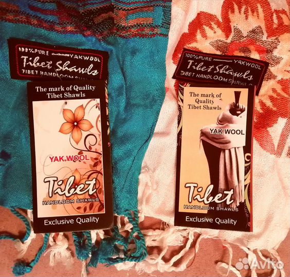 Новые лёгкие шарфики и тёплые палантины