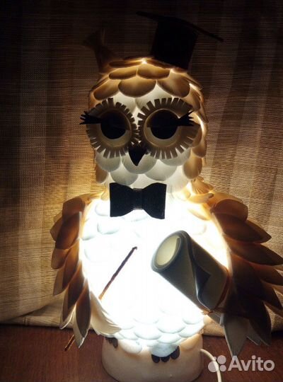 Сова светильник