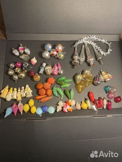 Набор елочных игрушек малютка