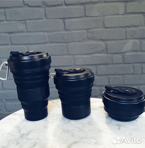 Силиконовые складные стаканы новые