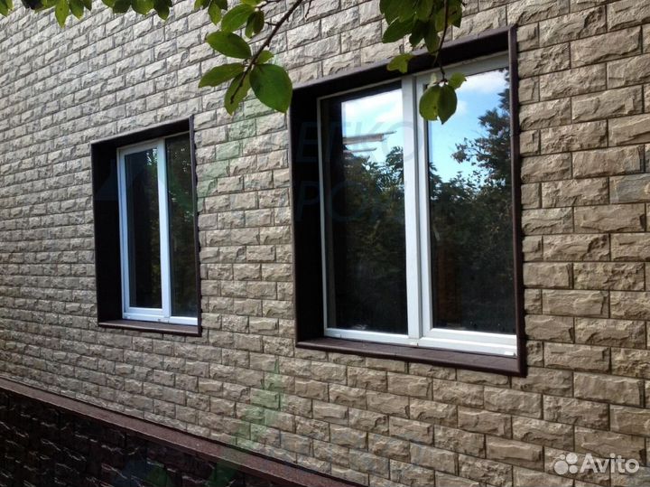 Фасадные панели под камень
