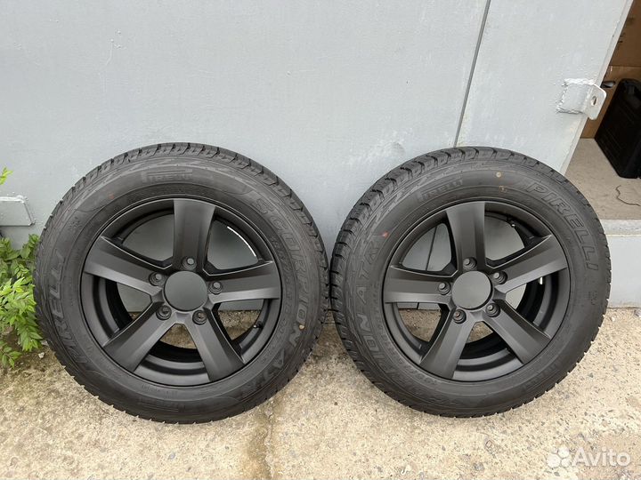 Новые колеса Black На Ниву R16