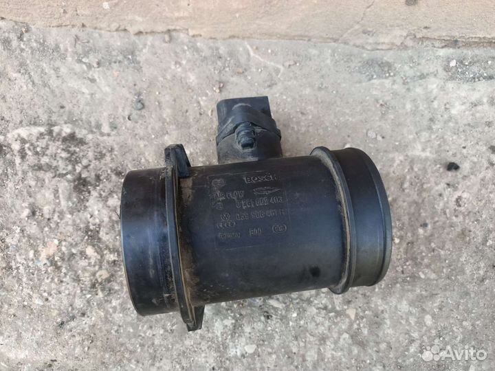 Расходомер/дмрв Audi A6 C5. 2,5 TDI