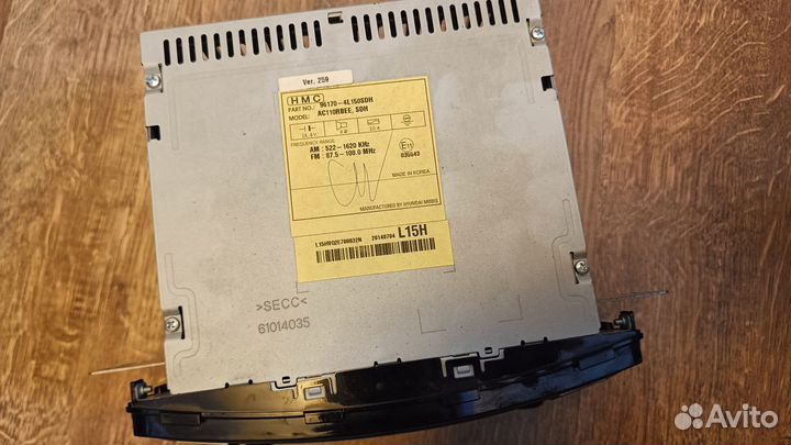 Магнитола штатная hyundai solaris с bluetooth