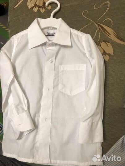 Белая рубашка на утренник