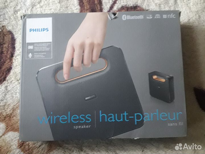 Блютуз колонка philips BT5880B/12