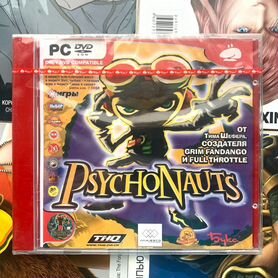 Psychonauts / Психонавты PC sealed, новый диск пк