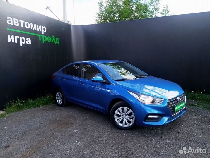 Hyundai Solaris 1.4 МТ, 2018, 46 900 км