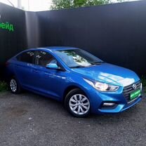 Hyundai Solaris 1.4 MT, 2018, 46 900 км, с пробегом, цена 1 195 000 руб.