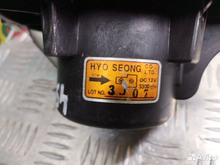 Моторчик печки Kia Rio седан