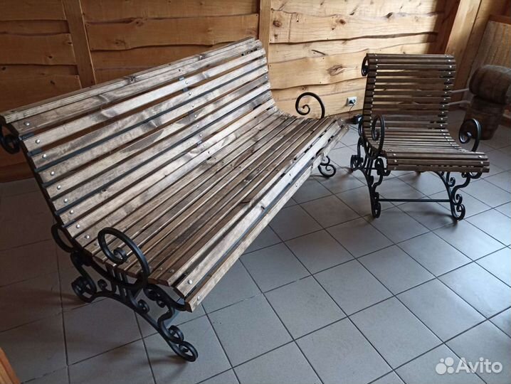 Лавка уличная