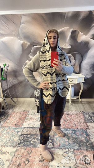 Норвежский Шарф 100 шерсть