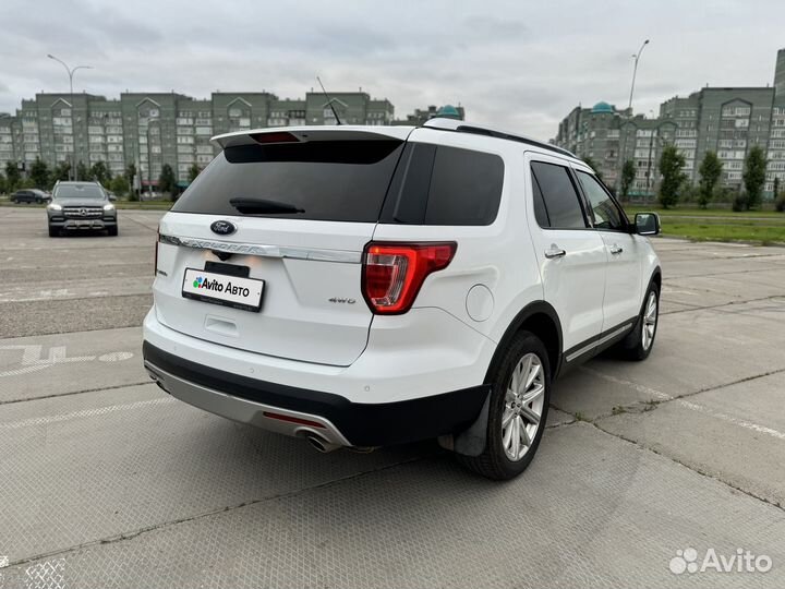 Ford Explorer 3.5 AT, 2016, 135 800 км