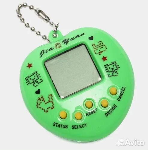 Тамагочи зелёный