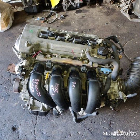 Двигатель Toyota тойота Avensis 2 T250 1ZZ-FE