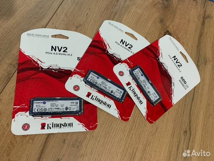 Комплектующие для компьютера SSD Kingston 500гб