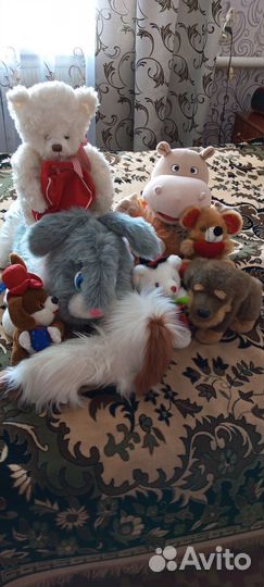 Мягкие игрушки. Пакетом