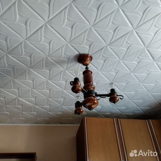 Люстра СССР винтаж керамика
