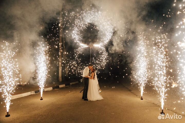 Фаер-шоу, шоу с огнем, световое, пиротехника