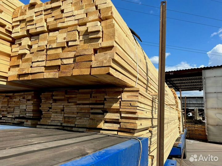 Брус обрезной 200х200х6000мм с доставкой