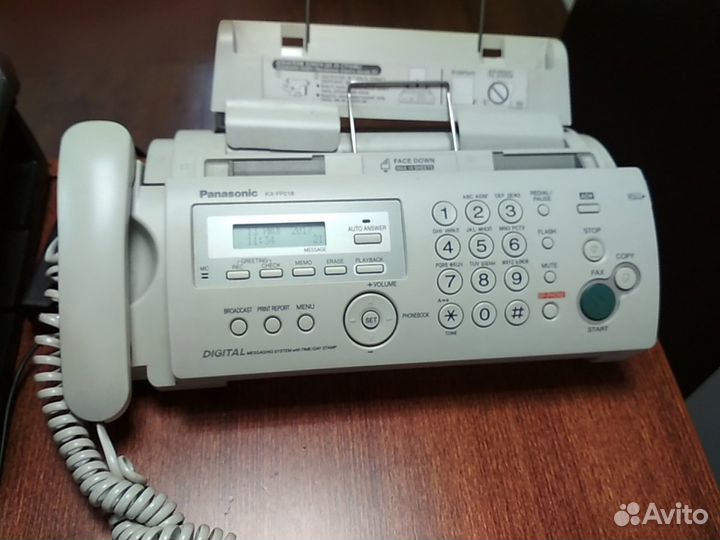 Факс Panasonic с автоответчиком