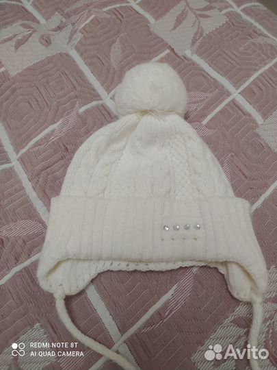 Шапка демисезонная 44-46р