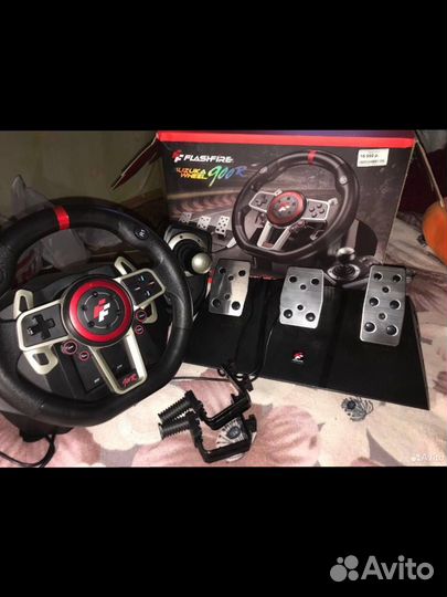 Руль FlashFire Suzuka Racing Wheel ES900R черный