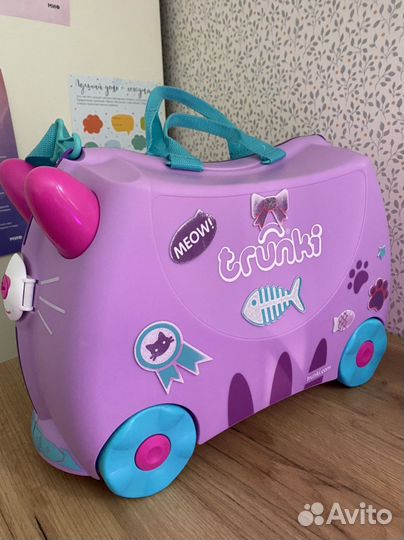 Детский чемодан trunki