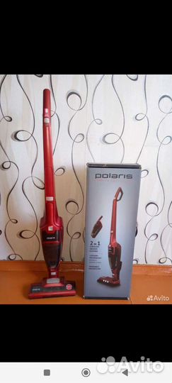 Вертикальный беспроводной пылесос поларис