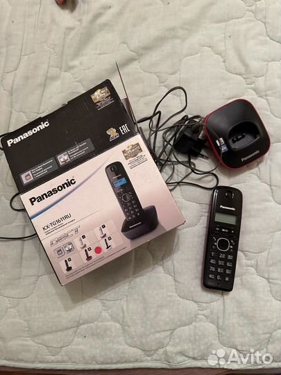 Panasonic телефон dect