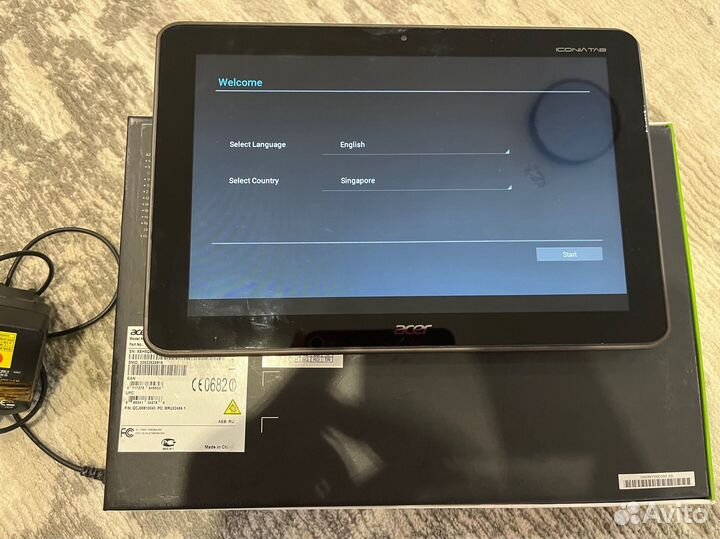 Планшет acer