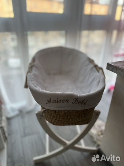 Люлька колыбель плетеная