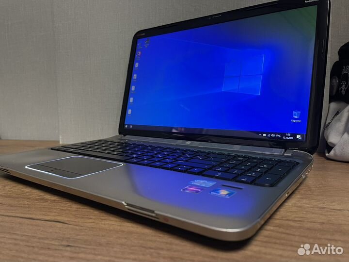 Мощный игровой ноутбук HP i7/ SSD/ 12 гб озу