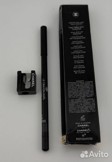 Chanel карандаш для глаз 61 noir 2021