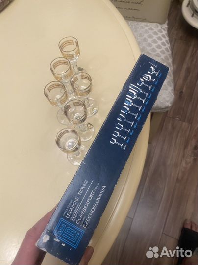 Рюмки богемия Чехия