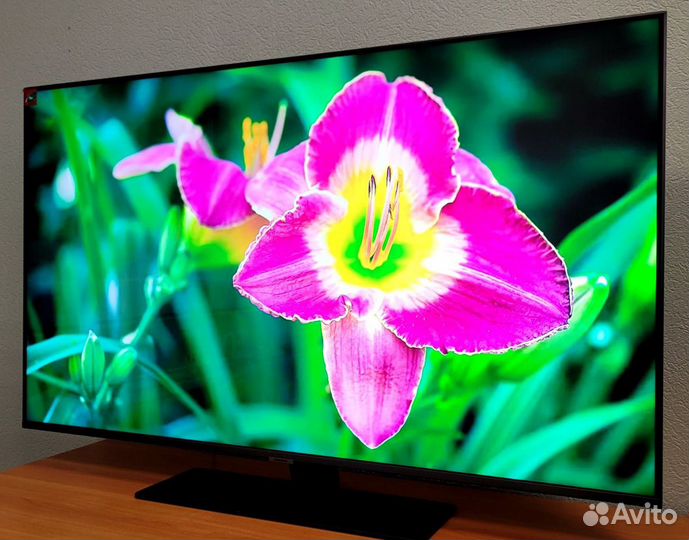 Новый Samsung 4K Qled 120Hz Голос пульт /2021г