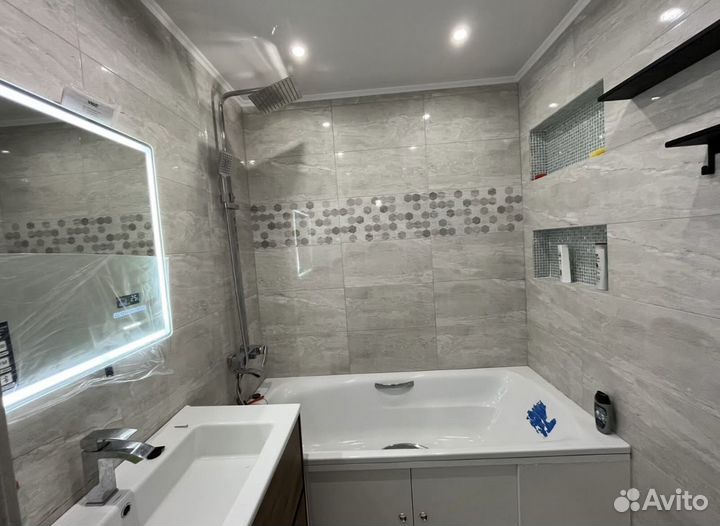 Ремонт туалета и ванной под ключ с гарантией Нижни