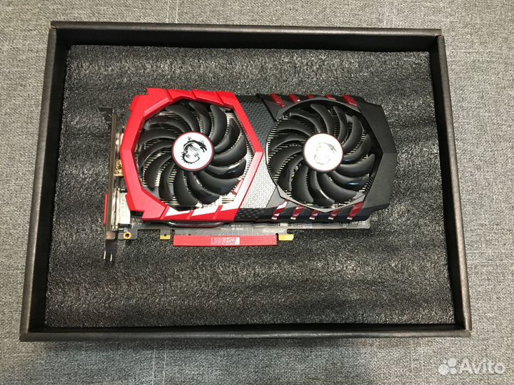 Видеокарта MSI GeForce GTX 1050 Ti gaming X 4G