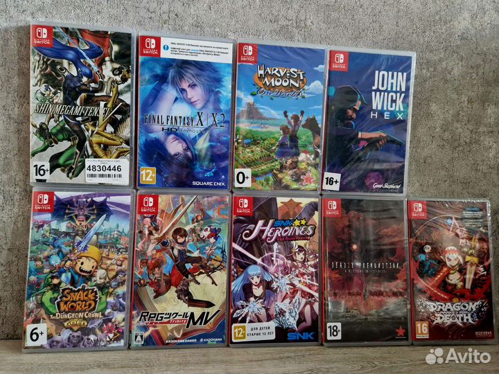 Игры для nintendo switch
