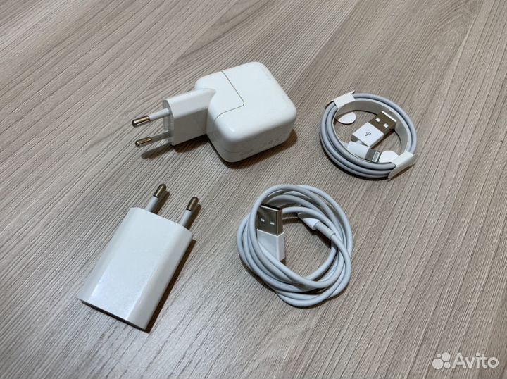 Наушники earpods переходник lighting зарядка айфон