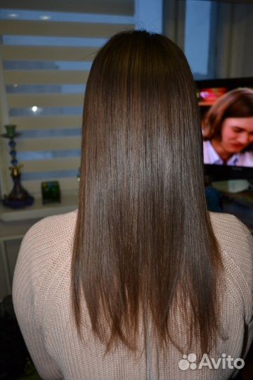 Кератиновое лечение и выпрямление волос