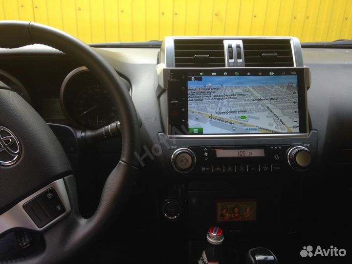 Магнитола для Toyota Prado 150 2014+ с установкой