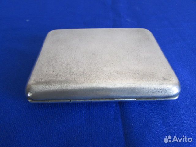 Портсигар серебряный 875 пробы