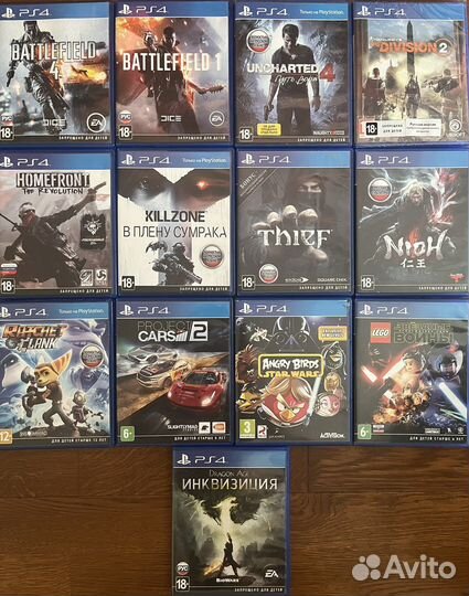 Игры для Playstation 4