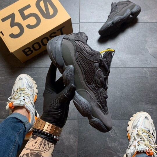 Adidas Yeezy 500 Черные