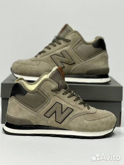 Кроссовки New Balance 574 зимние с мехом