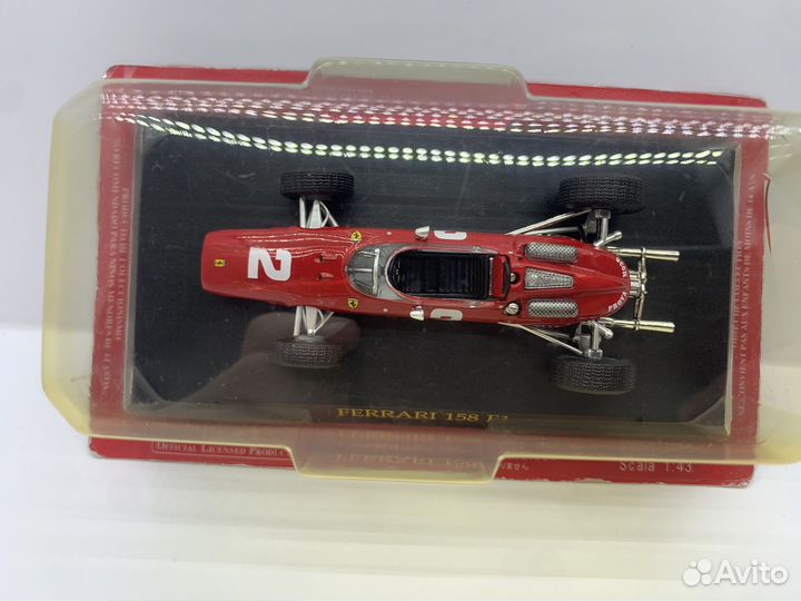 Редкая модель Ferrari 158 1:43